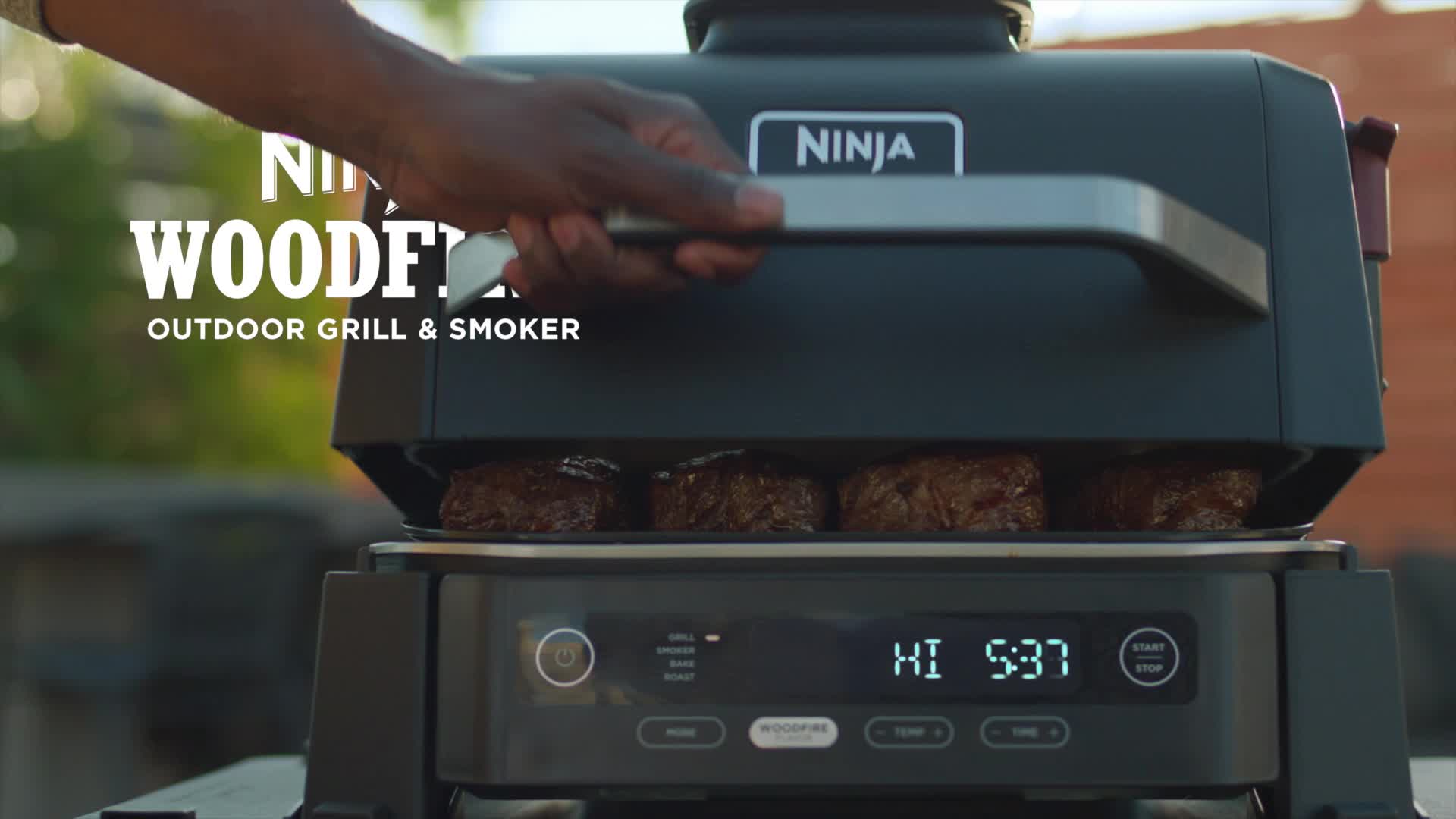新年の贈り物 Outdoor Woodfire™ Ninja Grill Grills Electric Smoker & 菓子